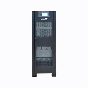 Strong overload capacity low frequency online ups 30kva 60kva ups with cold start function for financial and security