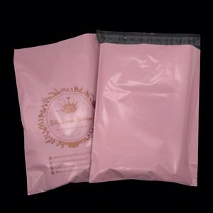 Bolsa de Envío Rosa con Logotipo Personalizado para Ropa, Sudaderas, Bolsas de Correo Ecológicas, Compostables y Sostenibles - Product Image 6