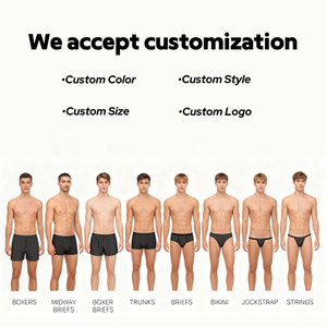 Boxer da Uomo Multicolore con Tasca 3D, Fascia Elastica Larga, Gamba Lunga, Intimo Comodo per Uso Quotidiano, Assortimento di Colori Solidi - Product Image 6