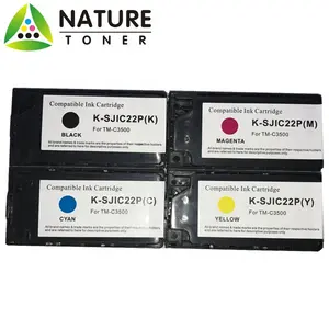 Tương thích sjic22p (Y), sjic22, sjic22p Vàng Ink Cartridge cho Epson colorworks TM-C3500, TM-C3510 máy in