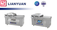 DZ-400/2SD Hoge Efficiëntie Continue Vacuüm Sealer Seal Zakken Machine Vacuüm Verpakking Dubbele Kamer Automatische Vacuumsealer 220V