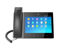Téléphone IP vidéo Grandstream GXV3480, téléphone de bureau intelligent SIP 16 lignes avec compatibilité Android WiFi GSM PoE, basé sur Linux