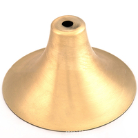 China Factory OEM Different Size Brass Bb Golden Trumpet Bells