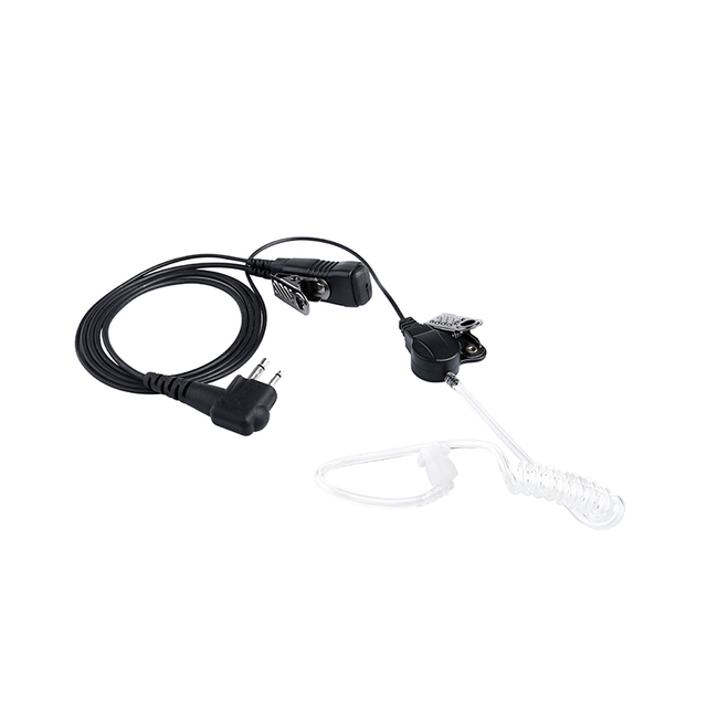 1-Wire Surveill Ance Earpiece Transparent Acoustic Tube Waterproof Touch Screen 3-5 Hours Battery Life for Hy Tera EAN18