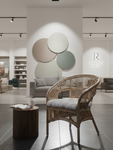 Silla de Bambú Fabiano, Asiento Elegante y Cómodo para Apartamentos, Comedores, Hoteles, Espacios Exteriores, Muebles para el Hogar - Product Image 3