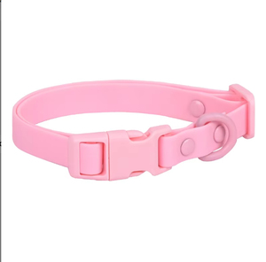 Collier de luxe multicolore pour chien en PVC gravé, étanche, résistant à la saleté, en silicone réglable, laisse pour chien et chat - Product Image 4