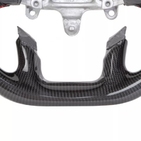 Compatible avec Dodge RAM 1500 2500 2018 2019 2020 2021 2022 TRX Rebel Laramie Volant de voiture en fibre de carbone véritable LED intelligent