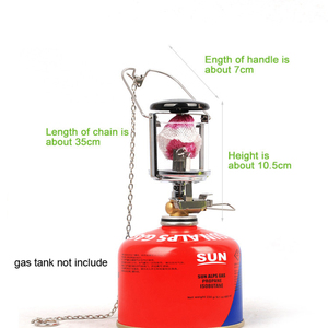 ODM disponible Portable Mini Couvercle En <span class=keywords><strong>Verre</strong></span> <span class=keywords><strong>Gaz</strong></span> <span class=keywords><strong>Camping</strong></span> <span class=keywords><strong>Lampe</strong></span> Lanterne pour Tente Extérieure Éclairage et Chauffage - Product Image 4