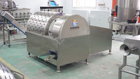 Machine de découpe automatique rotative à grande vitesse pour légumes, avec épaisseur personnalisable, en acier inoxydable, usage commercial