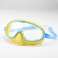 Masque de plongée YL600B à lentille unique réglable, lunettes de natation à vision large avec protège-nez, équipement de natation essentiel