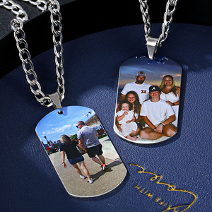 Collana con Foto Personalizzata Ciondolo con Foto a Colori in Acciaio Inossidabile <span class=keywords><strong>per</strong></span> <span class=keywords><strong>Lei</strong></span> Regalo Romantico <span class=keywords><strong>per</strong></span> Natale <span class=keywords><strong>San</strong></span> <span class=keywords><strong>Valentino</strong></span> e Feste - Product Image 2