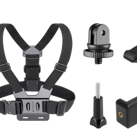 Chest Mount Strap Belt Harness For For Gopro Camera Accessories Mobile Cell Phone Clip Holder For iPhone 13 Xiaomi Samsung