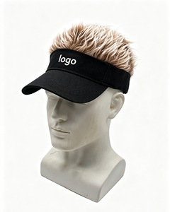 Neuartige Perücken-Schirmmütze, Lustige Frisur-Baseballkappe, Unisex Verstellbare Sonnenschirmmütze, Hutlieferant - Product Image 2