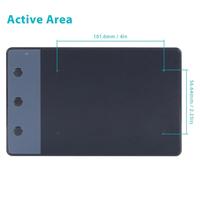 Huion — tablette graphique H420 pour dessin digital pour enfants, surface d'écriture électronique et numérique, avec stylet USB, signature, bon marché
