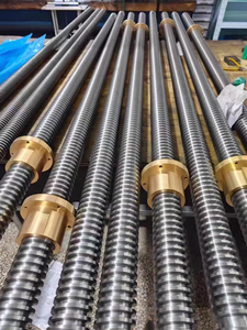 الشركة المصنعة Tr32 * 6 طول قابل للتخصيص مسمار رصاص شبه منحرف مع مسمار لـ <span class=keywords><strong>CNC</strong></span> - Product Image 4