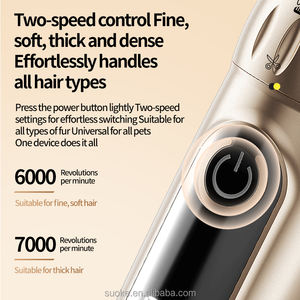 Máquina <span class=keywords><strong>Cortadora</strong></span> <span class=keywords><strong>de</strong></span> <span class=keywords><strong>Pelo</strong></span> <span class=keywords><strong>para</strong></span> Mascotas Inalámbrica Recargable con Motor Silencioso y Potente, Pantalla LCD, RPM Ajustable <span class=keywords><strong>de</strong></span> 7000 - Product Image 4