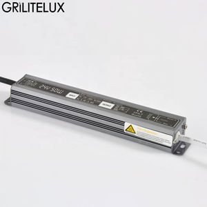 Transformateur d'alimentation 12V 24V, adaptateur secteur DC, driver LED 24V 150 dimmable Triac GRILITELUX - Product Image 5