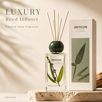 Difusor de Aromas Botánicos Personalizado de 130 ml con Mezcla de Esencias, Fragancia para el Hogar de Marca Privada para Tiendas de Regalos, Hoteles, Spas y Comercios