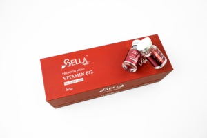 OEM BELLA PREMIUM MESO VITAMINE B12 Répare les peaux abîmées, revitalise le collagène, illumine le teint, <span class=keywords><strong>injection</strong></span> sous-cutanée - Product Image 3