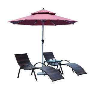 Chaise longue de <span class=keywords><strong>plage</strong></span> en rotin en forme de S moderne et portable pour une utilisation en extérieur au bord de <span class=keywords><strong>la</strong></span> piscine, dans <span class=keywords><strong>la</strong></span> cour, le parc, <span class=keywords><strong>la</strong></span> villa ou <span class=keywords><strong>la</strong></span> chambre - Product Image 1
