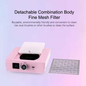Colector de Polvo para Uñas Profesional de 85W con Motor sin Escobillas de Alta Potencia, Portátil, Inalámbrico, para Uso en Salón, Fuerte Succión para Esmalte de Uñas - Product Image 4