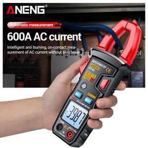 Pinza Amperimétrica Digital ANENG ST183, Medidor de Verdadero Valor Eficaz (RMS) de CA/CC, 6000 Cuentas, Corriente, Voltaje, Frecuencia (Hz), NCV, Resistencia (Ohmios) - Product Image 2