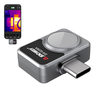Caméra thermique Sndway Type-C à connexion téléphonique pour la détection de chaleur et l'observation en extérieur