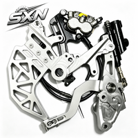 Levier de frein à pied et ensemble de pédale de frein arrière Surron Light Bee X LBX en aluminium CNC 7075 T6 pour pièces de moto tout-terrain