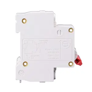 MCCB 4P protettore elettrico 6A C D tipo 220V 400V 2K DC AC interruttori intelligenti in miniatura verdi