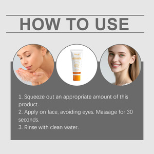 Gel exfoliant pour le visage, hydratant, rafraîchissant et lissant, très vendu en usine. - Product Image 3