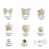 Imitation perle perles bricolage accessoires matériel paquet ensemble complet de perles de coquille Bracelet perlé bijoux accessoires