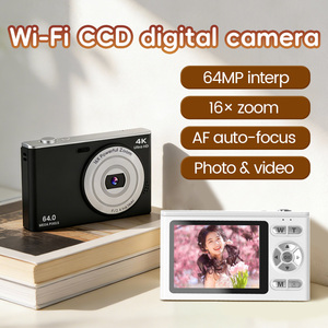 Appareil photo numérique avec écran de 2,8 pouces, haute définition 4K, 64 MP CCD, carte SD, pour vlog et photos/vidéos en extérieur, neuf d'usine - Product Image 3