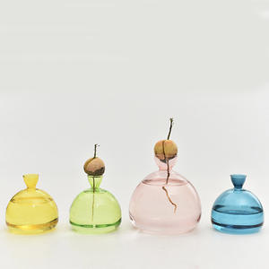 Decoración de flores de escritorio minimalista moderna, jarrón hidropónico creativo para sala de estar, jarrón de <span class=keywords><strong>aguacate</strong></span> para el hogar - Product Image 3