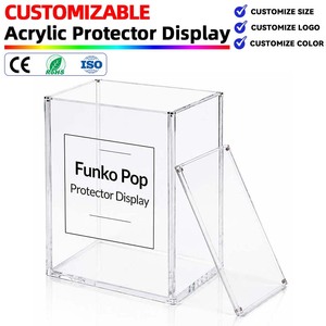 Protector de Funko Pop Personalizado, Caja Acrílica Rígida con Tapa Magnética, Cubierta Gruesa con Diseño Apilable y Protección UV - Product Image 1
