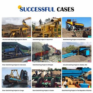 Machine d'extraction d'or, machine à laver l'or pour l'exploitation minière à petite échelle, trommel d'extraction d'or - Product Image 3