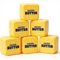 Nouvel Arrivage – Mini Bâtonnet de Beurre Carré de 3 cm, Jouet Squishy à Remontée Lente, Doux et à Presser, Populaire pour Soulager le Stress, Jouet Anti-Stress pour la Vente en Gros