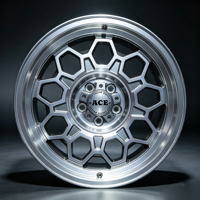 Jantes de voiture 4x4 tout-terrain 18X8.5J PCD 6X139.7 ET 25 pour Prado 4x4 Ram Dodge 4Runner Tacoma Hilux Prado Ranger
