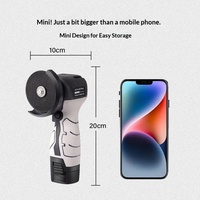 Mini-meuleuse d'angle rechargeable à batterie lithium, petite meuleuse électrique, polisseuse portative à moteur brossé, garantie 1 an