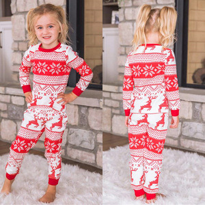 2025 noël famille correspondant maison ensemble motif <span class=keywords><strong>de</strong></span> noël imprimé pyjamas à manches longues col rond femmes hommes enfant bébé tenue <span class=keywords><strong>de</strong></span> noël - Product Image 5