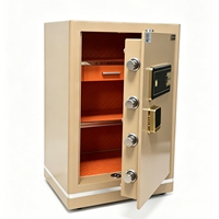 Caja Fuerte de Seguridad Comercial con Cerradura Electrónica Biométrica de Huellas Dactilares, Acero Laminado en Frío, Resistente, para Oficina y Negocios