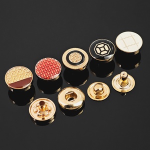 กระดุมแป๊กขนาด 8 มม. แบบกำหนดเองได้ พร้อมโลโก้ กระดุมแป๊ก 4 ส่วน ขนาด 12 มม. - Product Image 5