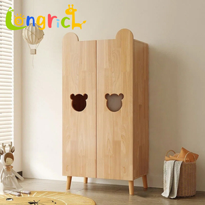 <span class=keywords><strong>Armario</strong></span> Infantil <span class=keywords><strong>Montessori</strong></span> Bear con Diseño Abierto y Almacenamiento para Disfraces, <span class=keywords><strong>Armario</strong></span> Unisex para Niños Pequeños para Guardería y Uso Doméstico - Product Image 1