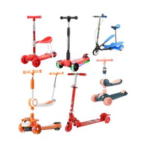 Child Kick <strong>Scooter</strong> Foldable Adjustable Height Folding Price Three Wheels Kids Children Kick <strong>Scoot</strong> <strong>and</strong> <strong>Ride</strong> <strong>Scooter</strong> - Product Image 1