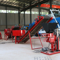 Machine à fabriquer des briques creuses en terre cuite FL 1-25, petite taille, pour petites entreprises, vente chaude en Chine