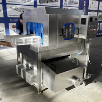 Machine à laver et à sécher les fruits et légumes, bac de lavage, nettoyeur de paniers, laveuse de paniers pour palette