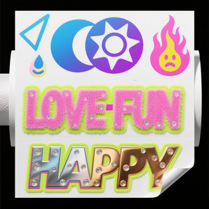 Hojas adhesivas de PVC de vinilo extraíbles impermeables personalizadas, pegatina Holo imprimible con corte de beso - Product Image 5