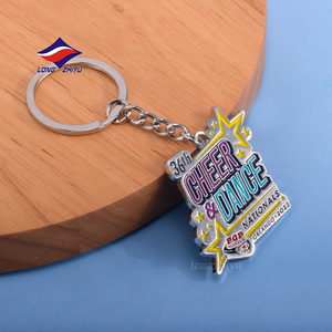 Longzhiyu, fabricant depuis 18 ans, porte-clés en métal rotatif personnalisé en émail, logo <span class=keywords><strong>de</strong></span> <span class=keywords><strong>voiture</strong></span> personnalisé, porte-clés - Product Image 4