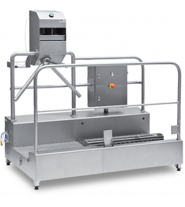 Station d'hygiène, station de désinfection, station de désinfection des mains, distributeur de désinfectant pour les mains sans contact, équipement de désinfection pour l'usine alimentaire - Product Image 3