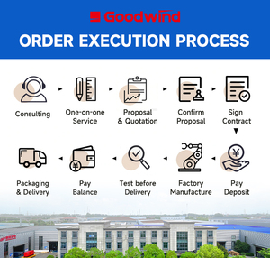 Generatore Diesel Silenzioso Intelligente Goodwind 700kW 380V 50Hz OEM <span class=keywords><strong>2026</strong></span> per Alimentazione Temporanea Industriale e Alberghiera, Tipo Aperto - Product Image 5
