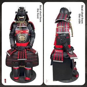 Armadura <span class=keywords><strong>Samurai</strong></span> Japonesa de Hierro Que Se Puede Usar o Exhibir de Forma Creativa para Restaurantes de Estilo Japonés, Viene con Caja de Madera - Product Image 2